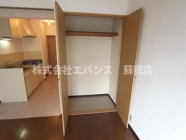 収納　ちょっとした収納スペースも充実しています