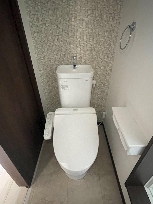 トイレ　ゆったりとした空間のトイレです