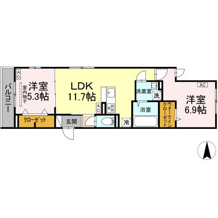セレスティア北小岩IIIの間取り写真