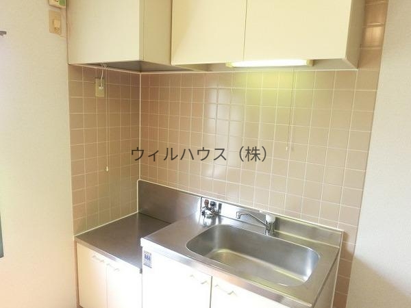 キッチン　ガスコンロ設置可！