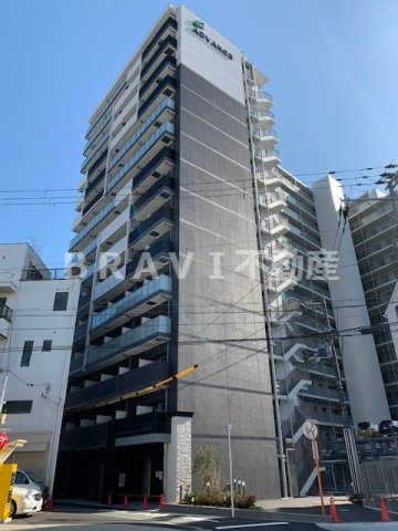 建物外観　【アドバンス大阪セレーノ】落ち着いた雰囲気の外観です