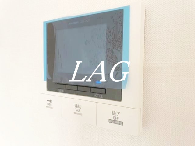 セキュリティ　モニター付きインターフォンです。