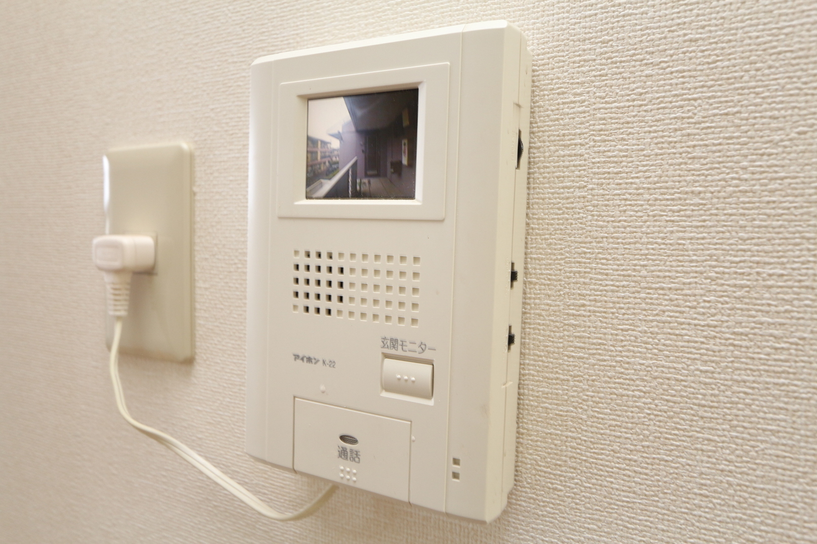 セキュリティ　女性も嬉しいテレビモニター付きで防犯面も◎
