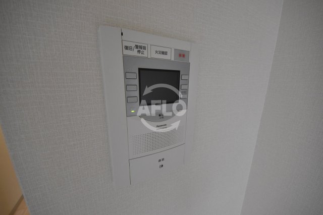 セキュリティ　プレサンス南森町駅前　TV付モニターフォン