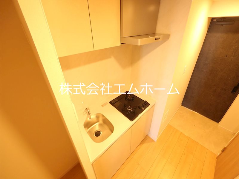 キッチン　システムキッチン（ガス2口コンロ付）