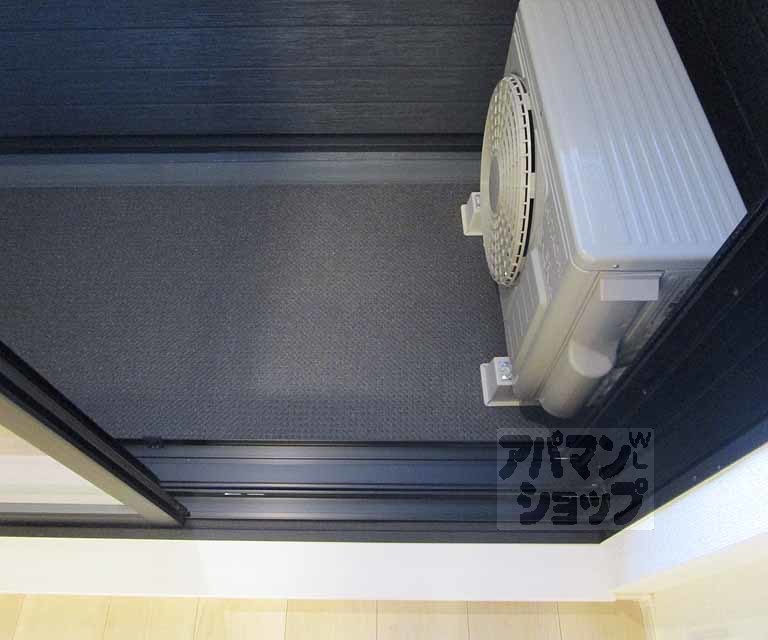 バルコニー　１０２号室の写真です。