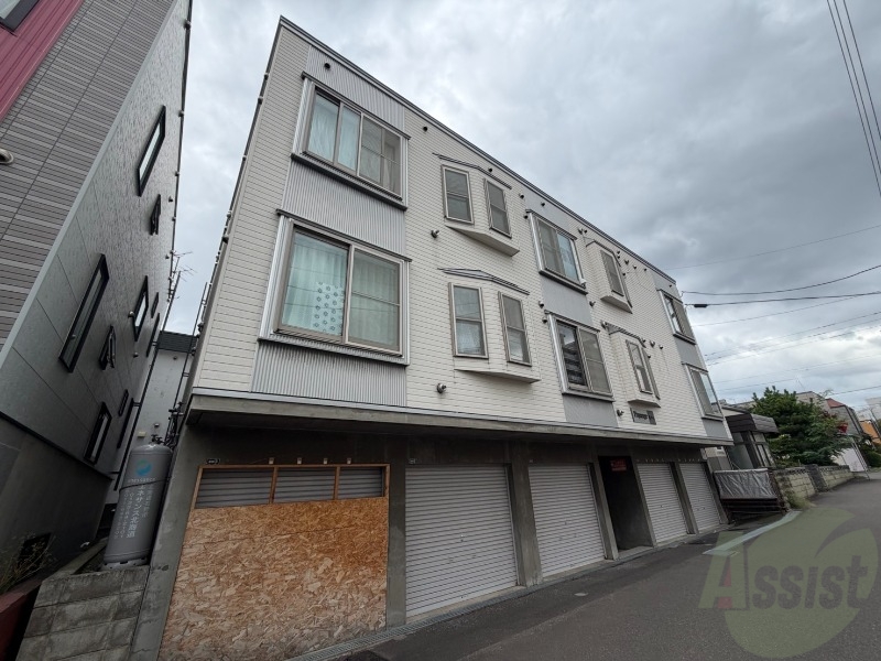 建物外観　札幌市西区西町北「ペイサージュ西町」