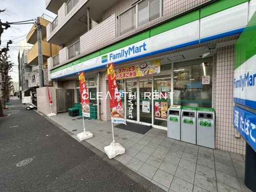 コンビニ　ファミリーマート 世田谷淡島通り店（コンビニ）まで546m