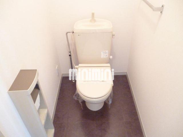 トイレ　同物件別部屋の写真転用