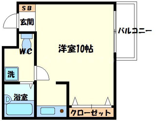 東千里OMパレス2の間取り写真