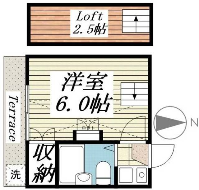 HOMMEの間取り写真