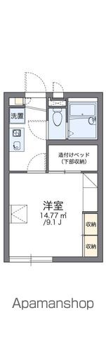 レオパレスタクミサワの間取り写真