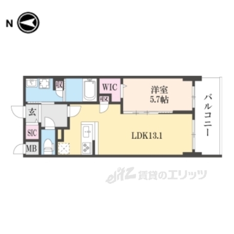 アンシャンテ岡本町の間取り写真
