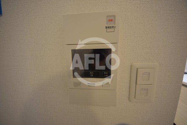 セキュリティ　レオンコンフォート天王寺東　TVモニター付きインターホン