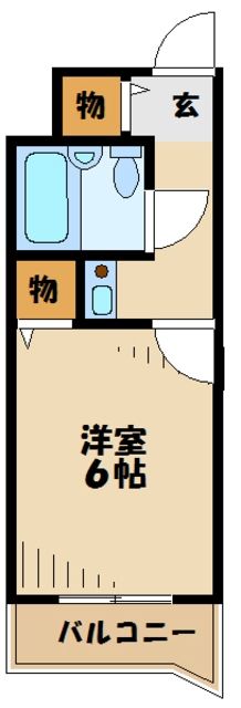 リズ生田の間取り写真