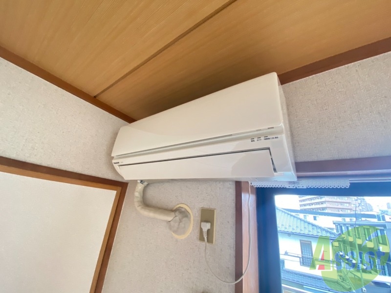 その他設備　エアコンが付いているので夏も冬も快適ですね～