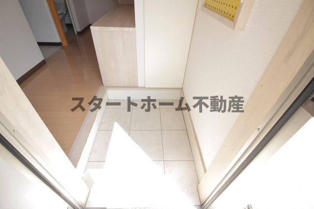 玄関　ゆったりとした玄関です