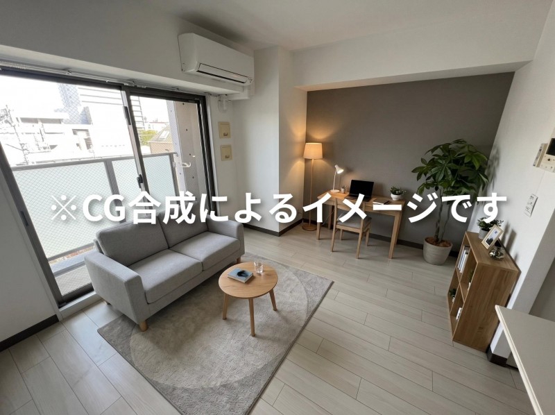 阪神本線 西宮駅 徒歩2分 10階建 築10年の居間写真