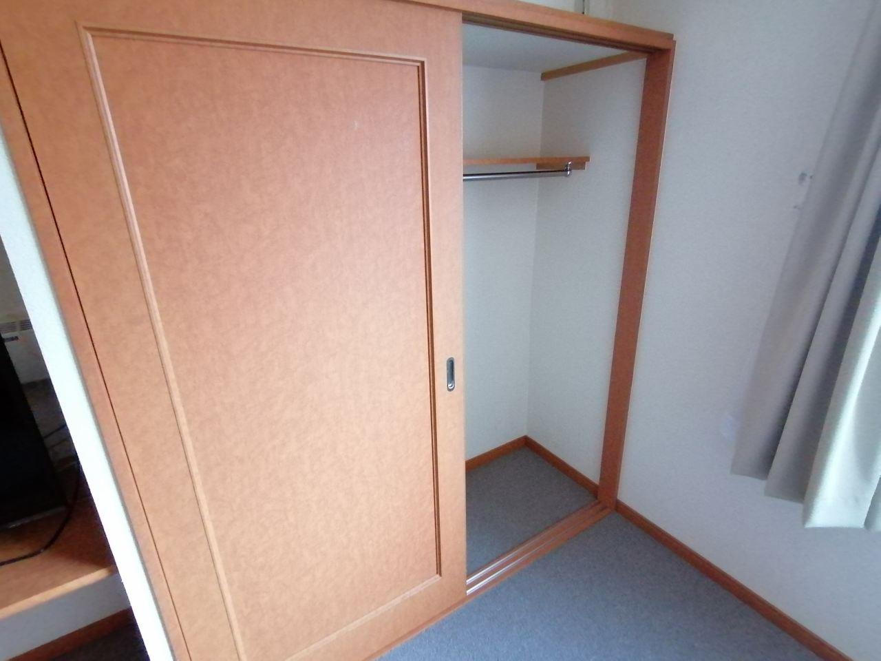 収納　たっぷり入るクローゼットです。