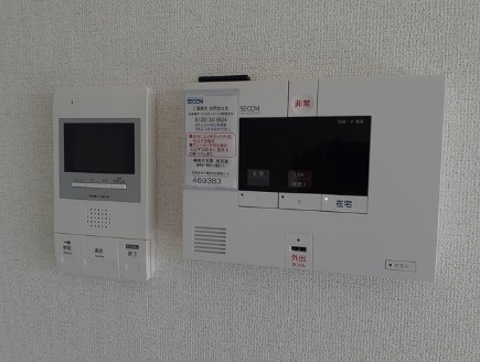 セキュリティ　モニタ付インターホン