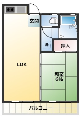 メゾンＮの間取り