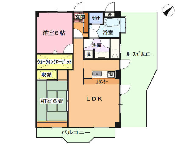 I.S伊東の間取り