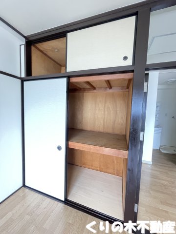 収納　大きなスペースがあり、収納には困りません