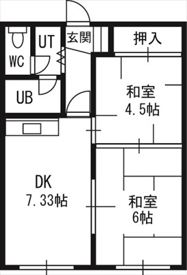 【ベスト宮の森の間取り】