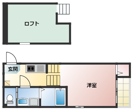 グレイスステーションサイド野並の間取り