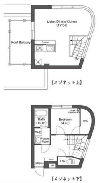 ディームス大井町フォレストの間取り