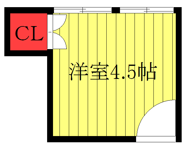 太田荘の間取り