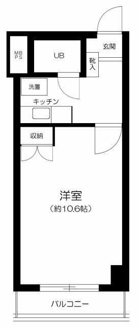 アカデミーグローリア初穂町田合同ビルの間取り