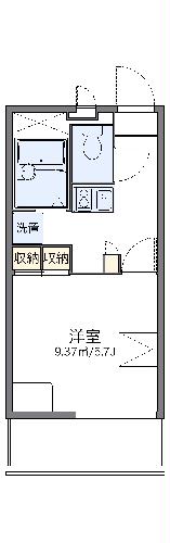 レオパレスボンボニエールの間取り