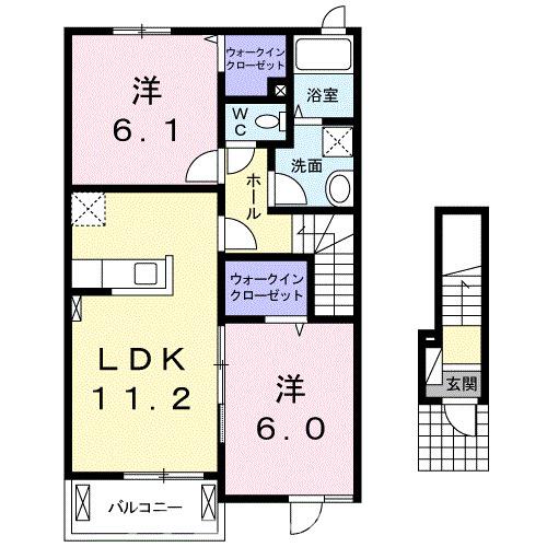 ノース　アヴェニューの間取り