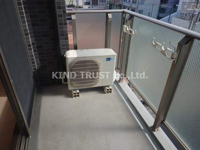 バルコニー　広々としたバルコニーです