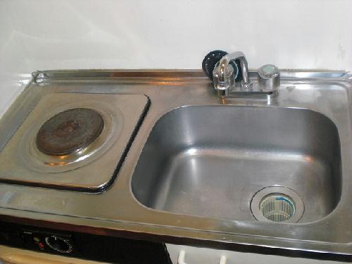 キッチン　電気コンロ