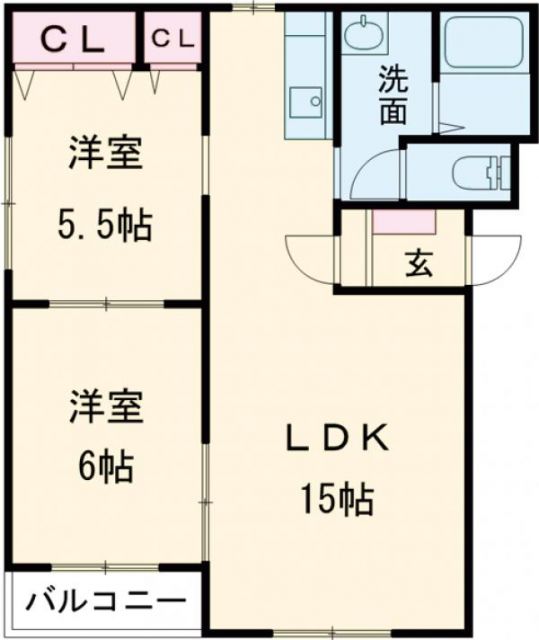 マンションきむらの間取り