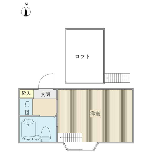 シャトレ秋葉原の間取り