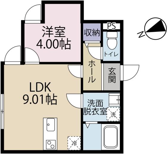 GranSuite Motoomachiの間取り