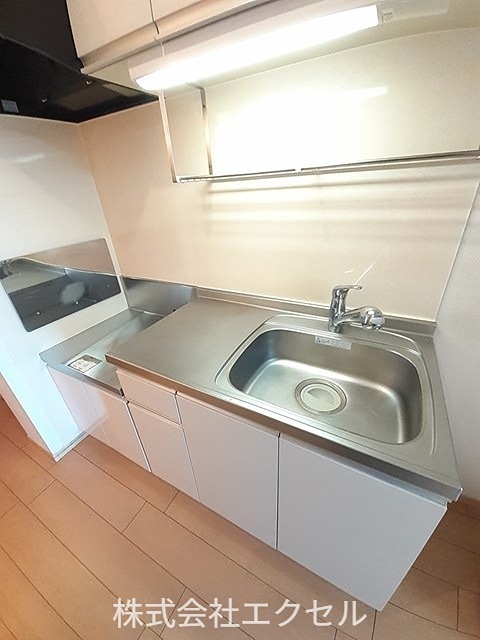 キッチン　お好きなガスコンロが設置できます。