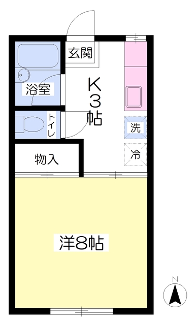 ホワイトハイツの間取り