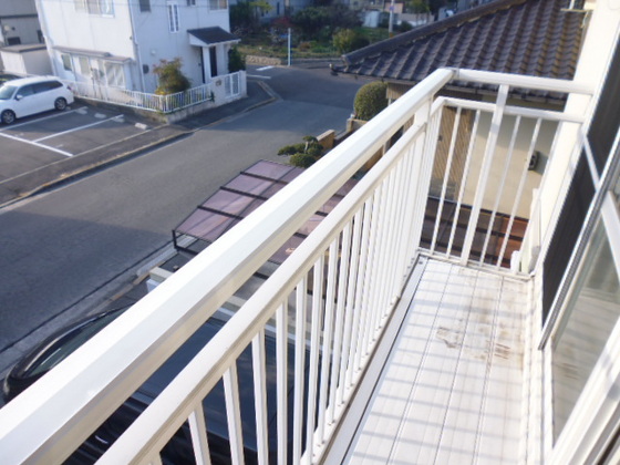 バルコニー　※別部屋の写真です