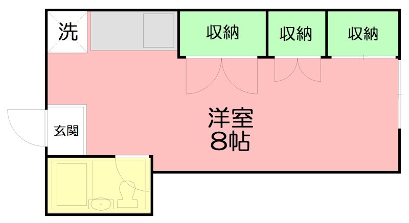 サンハイツの間取り