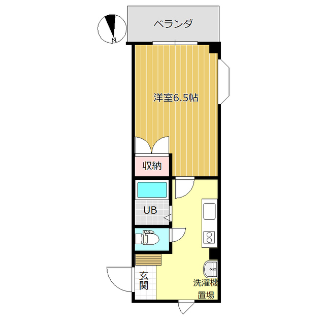 タウンズ大町の間取り