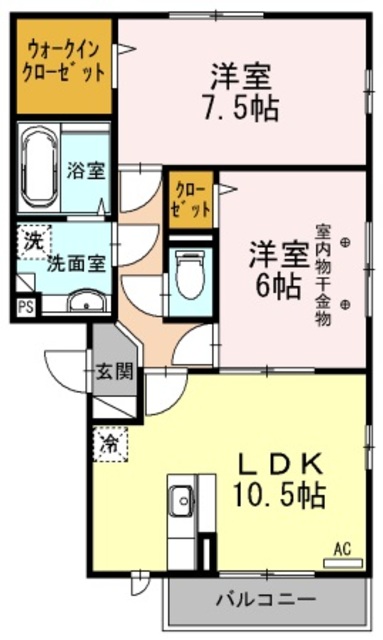 ラヴィタの間取り