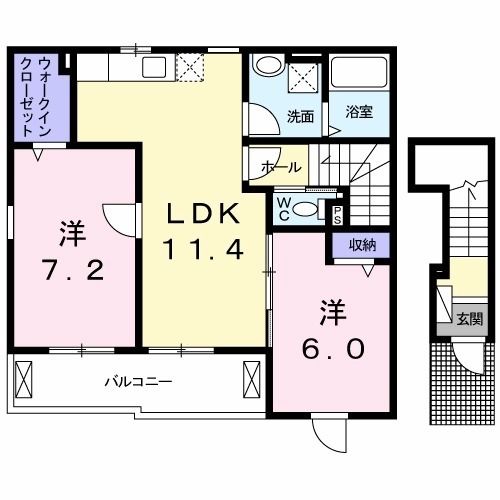 ルミエール出来町の間取り