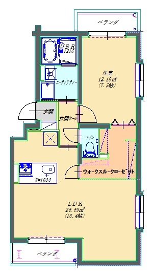 【アスリート３の間取り】