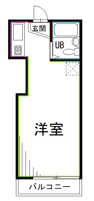 杉並区高井戸東のマンションの間取り