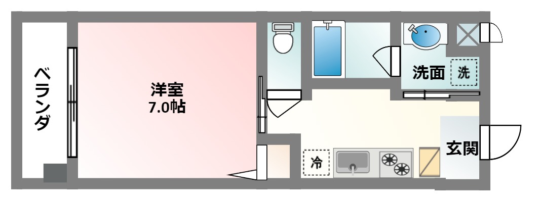 ヒルトップクローバーの間取り