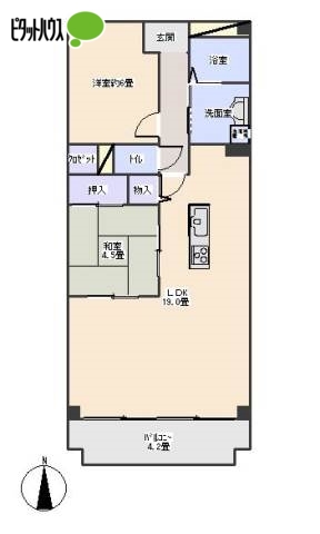 マンションソニアの間取り